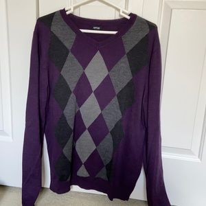 Vintage Argyle Sweater